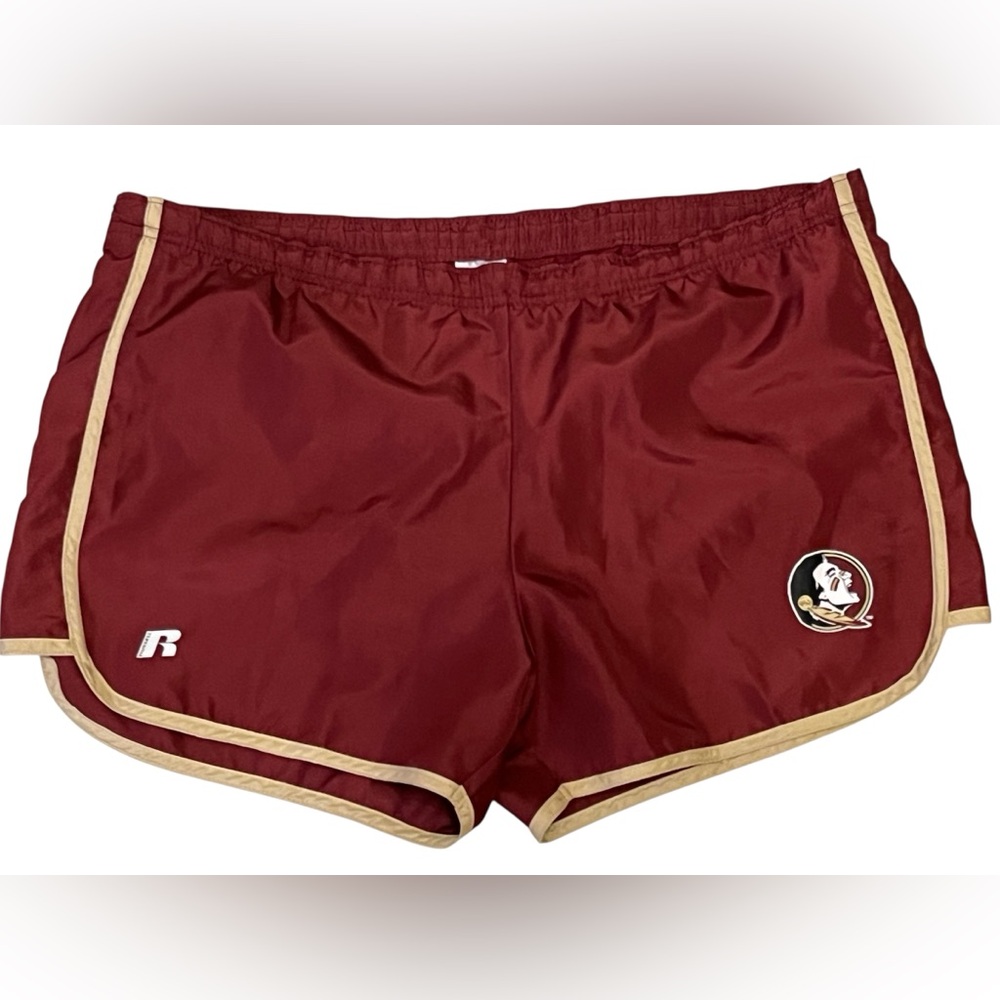 Russell Athletic Garnet and Gold Florida State Seminoles Athletic Shorts